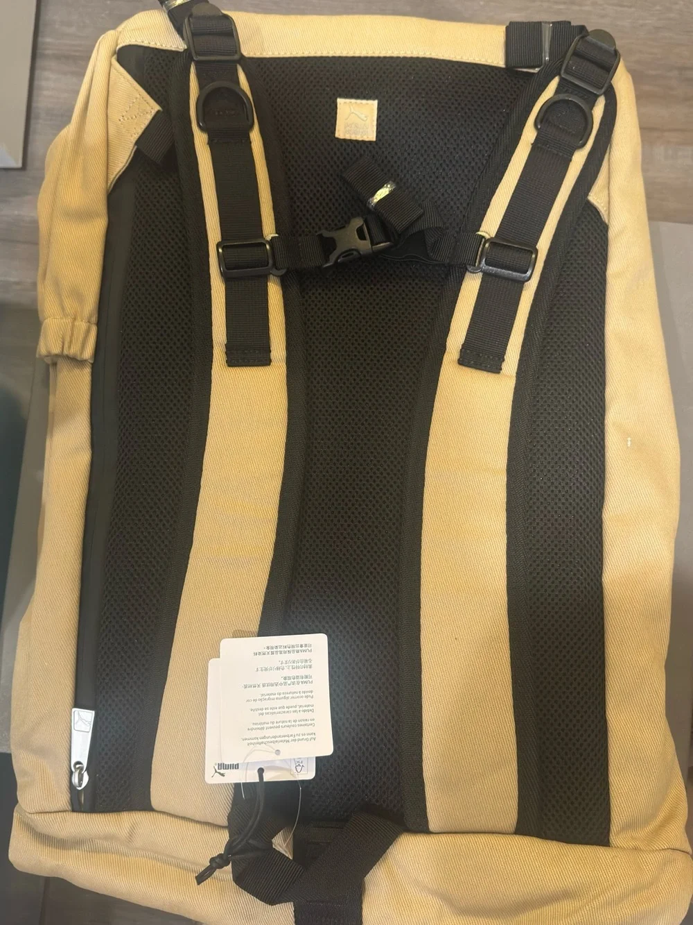 Puma X Maison Kitsune Backpack in Beige